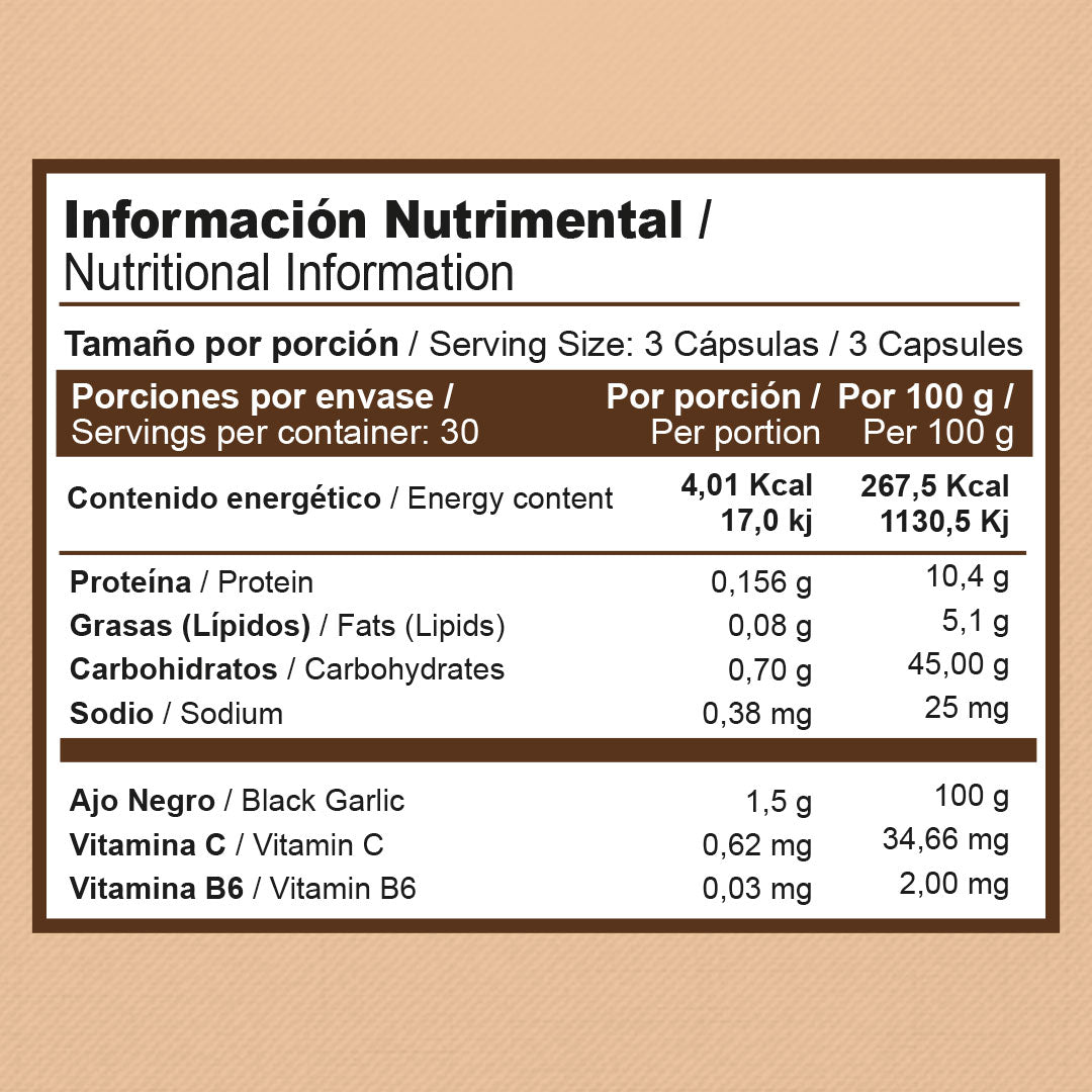 AJO NEGRO | ZENNATURA 500MG