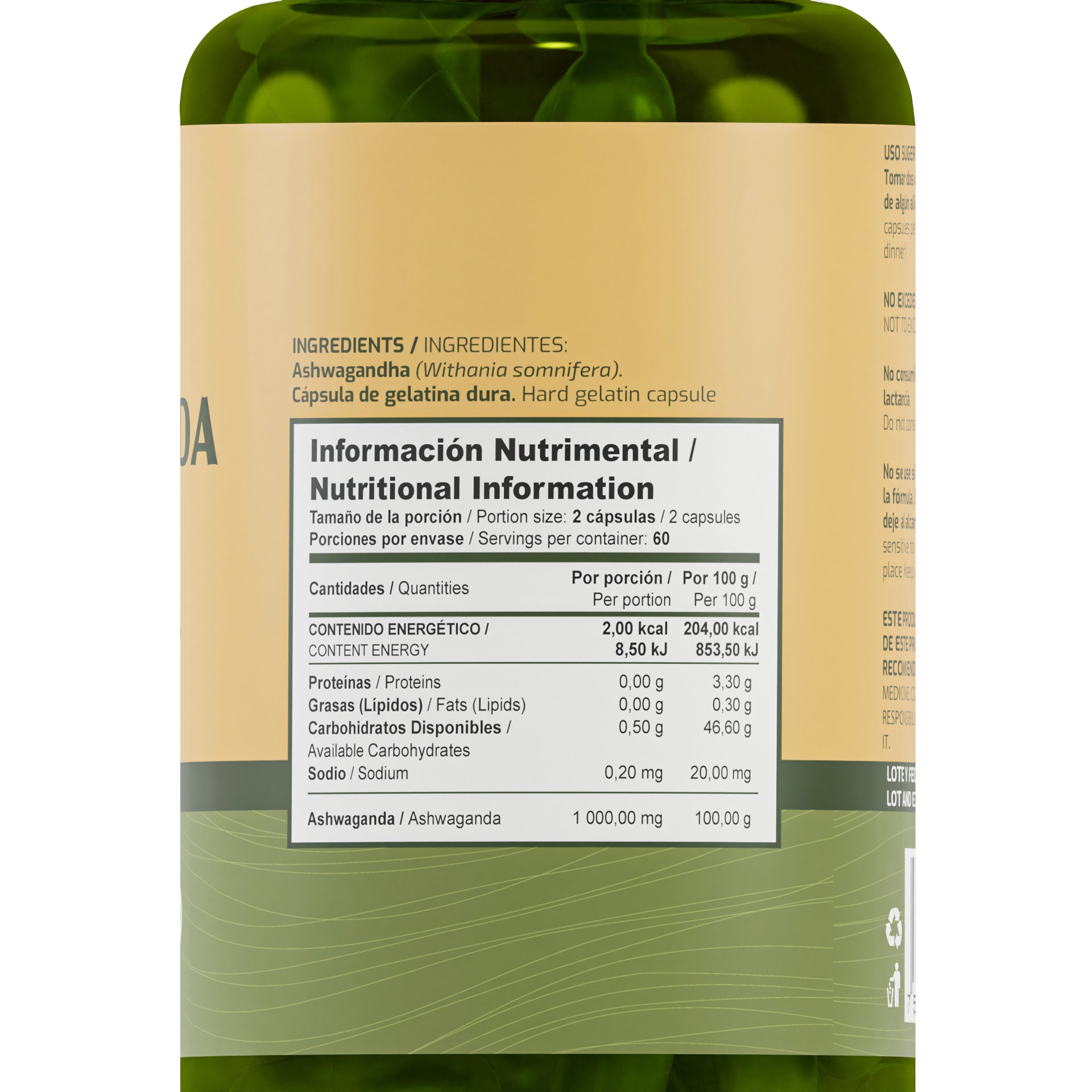 ASHWAGANDA ROOT | ZENNATURA 500MG