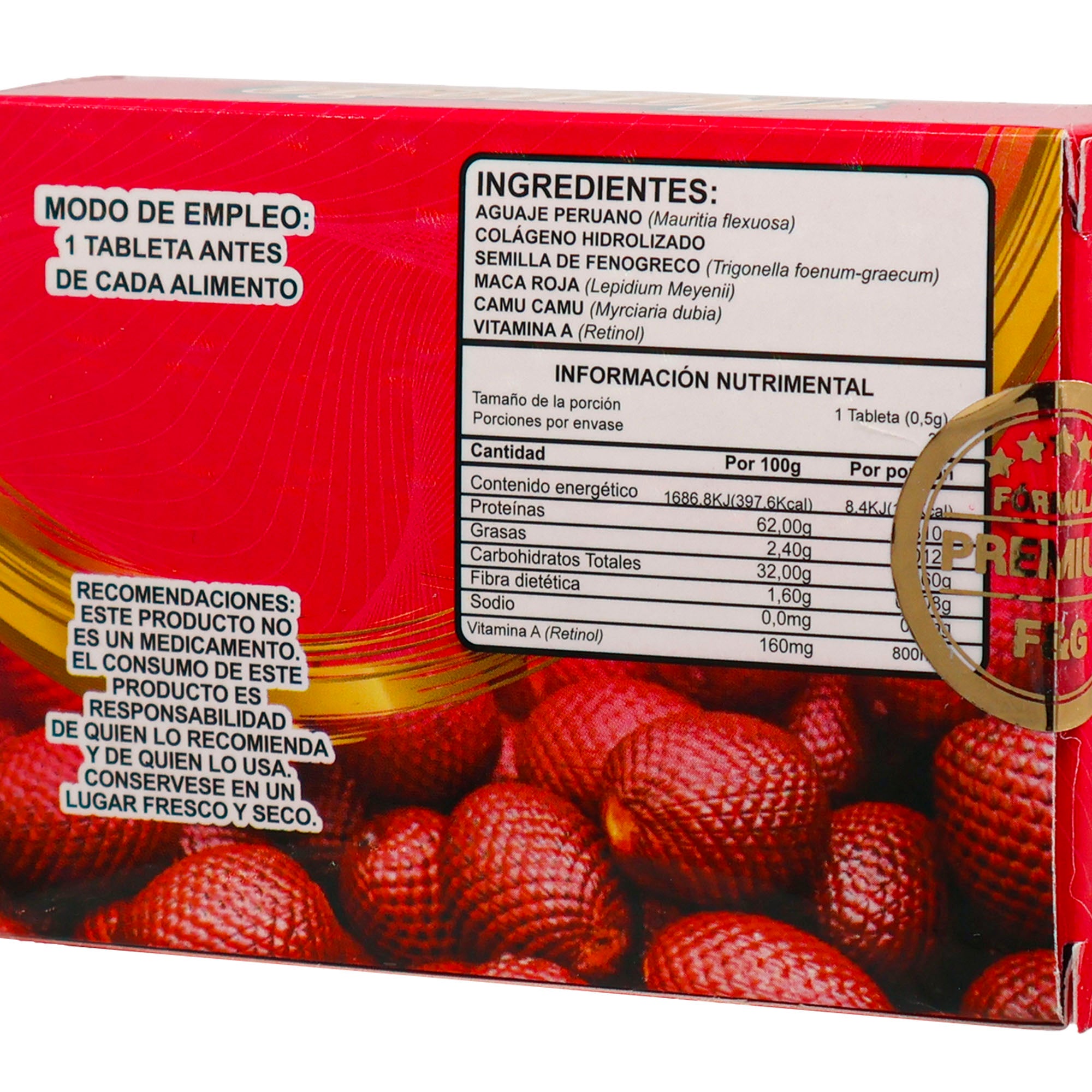 AGUAJE PERUANO | NUTRY SALUD 500MG