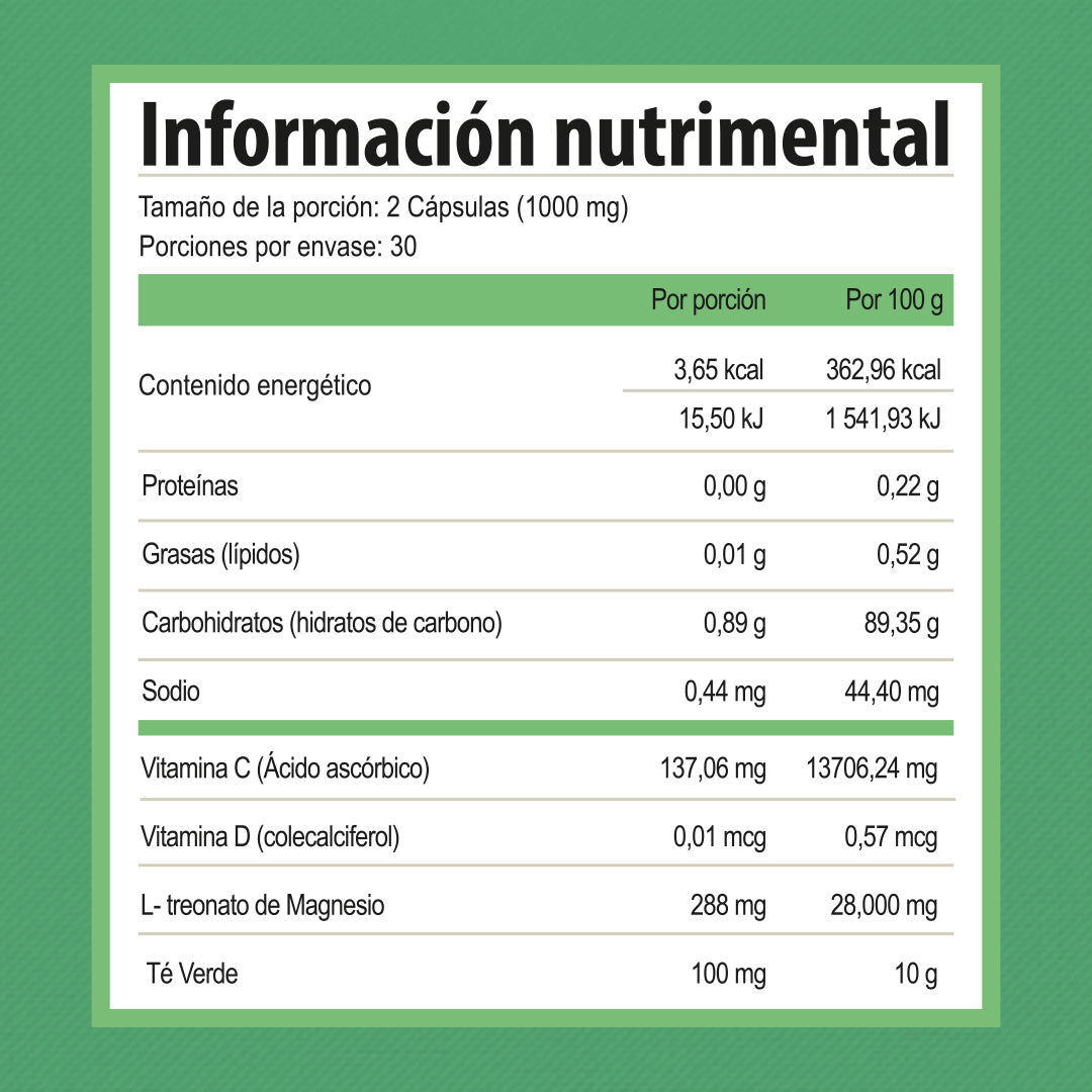 TREONATO  DE MAGNESIO | ZENNATURA