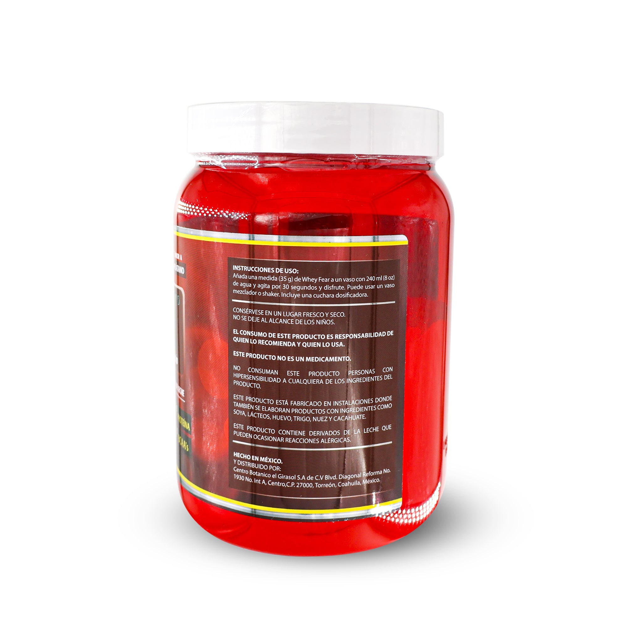 PROTEINA HIDROLIZADA DE SUERO DE LECHE | NANOFEAR 500G FRESA CON PLATANO